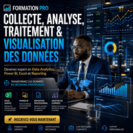 COURS COMPLET : COLLECTE, ANALYSE, TRAITEMENT ET VISUALISATION DES DONNÉES