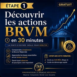 Découvrir les actions BRVM en 30 minutes