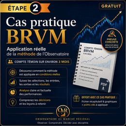 Compte témoin BRVM — Cas réel