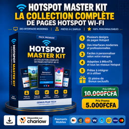 PACK SECRET HOTSPOT_Des interfaces Hotspot qui font la différence