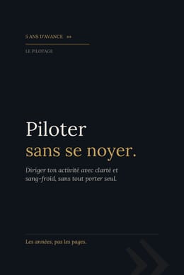 Piloter sans se noyer