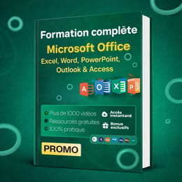 FORMATION COMPLÈTE MICROSOFT OFFICE : EXCEL, WORD, POWERPOINT, OUTLOOK & ACCESS