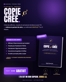 Apprends à créer des Affiches et visuels professionnels avec l'IA