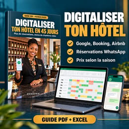 Digitalise ton hôtel en 45 jours : plus de réservations, moins de chambres vides