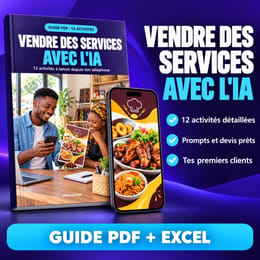 Vendre des services avec l'IA : 12 activités à lancer depuis ton téléphone