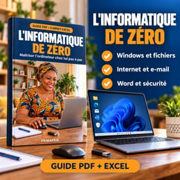 L'informatique de zéro : maîtriser l'ordinateur chez toi pas à pas
