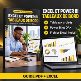 Excel et Power BI : construis tes tableaux de bord en 30 jours