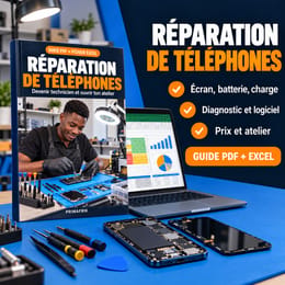 Réparation de téléphones : devenir technicien et ouvrir ton atelier