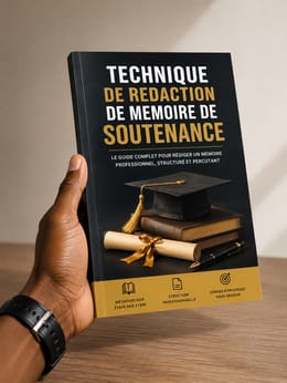 TECHNIQUE DE RÉDACTION DE MÉMOIRE DE SOUTENANCE