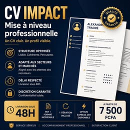 Mise à niveau CV - Offre Impact