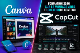 🎨 FORMATION CANVA + CAPCUT 2026 :