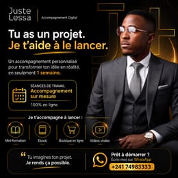 Transforme ton idée en projet clé en main en une semaine, même si tu pars de zéro