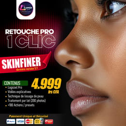 SkinFiner V5.7  Traitement Pro et Lissage Peau en 1 Clic