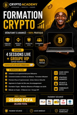 INITIATION À LA CRYPTOMONNAIE - Acheter, Vendre & Protéger ses Actifs