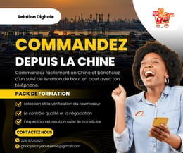 IMPORTEZ DEPUIS LA CHINE AVEC VOTRE TELEPHONE