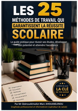 LES 25 MÉTHODES DE TRAVAIL QUI GARANTISSENT LA RÉUSSITE SCOLAIRE