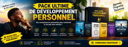 Pack de 10 livres pour le développement personnel