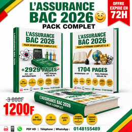 🔐 𝗟'𝗔𝗦𝗦𝗨𝗥𝗔𝗡𝗖𝗘 𝗕𝗔𝗖 2027 — 𝗣𝗔𝗖𝗞 𝗟𝗜𝗧𝗧É𝗥𝗔𝗜𝗥𝗘 𝗖𝗢𝗠𝗣𝗟𝗘𝗧