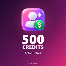 Credit Pack - 500 Cash Avatar credits