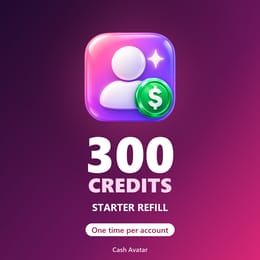 Starter Refill - 300 Cash Avatar credits