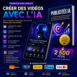 🎥 Formation Complète : Créer des Vidéos Professionnelles avec l'IA