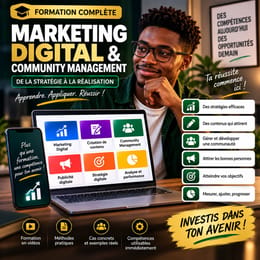 🎓 Formation Complète en Marketing Digital & Community Management