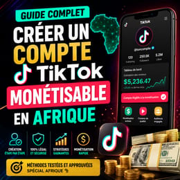 Comment Créer un Compte TikTok Monétisable en Afrique (Méthode Complète 2026)