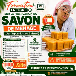 Fabrication savon de ménage à chaud