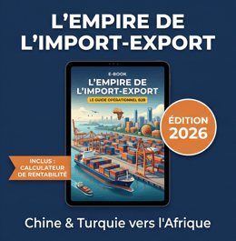 L'EMPIRE DE L'IMPORT - EXPORT : De la Chine et la Turquie vers l'Afrique