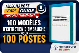 100 MODELES D'ENTRETIEN D'EMBAUCHE POUR 100 POSTES EN SEG
