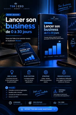 Mini-guide : Lancer son business de 0 à 30 jours