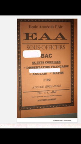 Fascicules armée de l’air sous officier