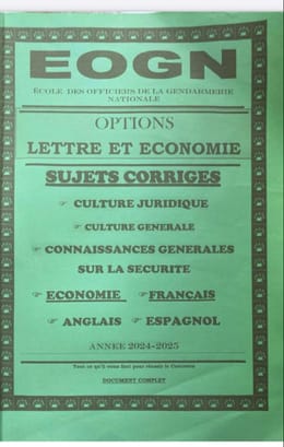 Fascicules concours EOGNE