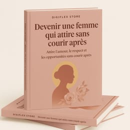 Deviens une femme qui attire sans courir après