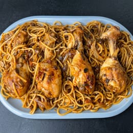La Recette Authentique du Spaghetti Soumbala au Poulet