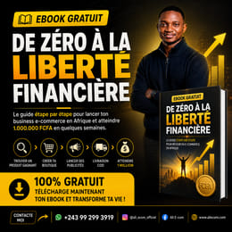De Zéro à ta Première Commande — guide e-commerce 100% gratuit