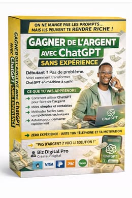 Gagner de l’argent avec ChatGPT sans expérience