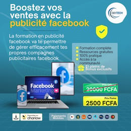 Formation publicité facebook 2026