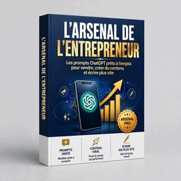L'ARSENAL DE L'ENTREPRENEUR Les prompts ChatGPT prêts à l'emploi pour vendre