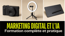 Formation Complète en Marketing Digital et Création de Contenus assistée par l'IA