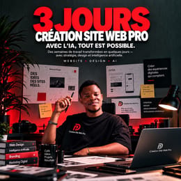3 JOURS CRÉATION SITE WEB PRO