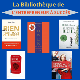 La Bibliothèque de L'ENTREPRENEUR À SUCCÈS + 500 Idées de Business EN AFRIQUE