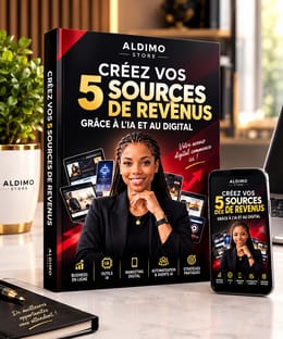 Créez vos 5 sources de revenus avec le digital et l'IA