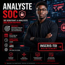 FORMATION SOC ANALYSTE