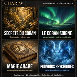 Pack de 5 livres sur le coran et La magie arabe