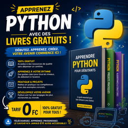 Livres gratuits pour apprendre python