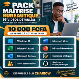PACK MAÎTRISE BUREAUTIQUE
