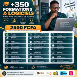+350 Formations vidéos et logiciels