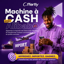 Creer une Machine à Cash Alibaba