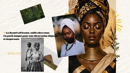 Pack Art Africain – 5 Tableaux Élégants